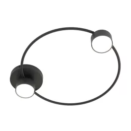   EMIBIG LUCIO 2 BL Fekete Beltéri Mennyezeti lámpa GX53 IP20 EB-1450-2
