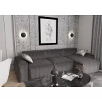 EMIBIG MUSH LN2 BL Fekete Beltéri Asztali lámpa G9 IP20 EB-1451-LN2