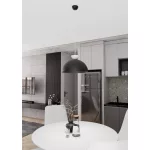 EMIBIG LUNARO 1L BL BLACK/WHITE Fekete Beltéri Függőlámpa GX53 IP20 EB-1472-1L