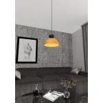EMIBIG LUNARO 1S BL ORANGE Fekete Beltéri Függőlámpa GX53 IP20 EB-1474-1S