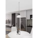 EMIBIG LUNARO 1S BL WHITE/BLACK Fehér Beltéri Függőlámpa GX53 IP20 EB-1475-1S