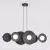 EMIBIG VOLUM 6 BLACK Fekete Beltéri Függőlámpa G9 IP20 EB-1482-6