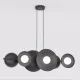 EMIBIG VOLUM 6 BLACK Fekete Beltéri Függőlámpa G9 IP20 EB-1482-6
