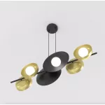 EMIBIG VOLUM 6 BL GOLD Fekete Beltéri Függőlámpa G9 IP20 EB-1483-6