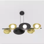 EMIBIG VOLUM 6 BL GOLD Fekete Beltéri Függőlámpa G9 IP20 EB-1483-6