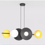 EMIBIG VOLUM 6 BL MIX Fekete Beltéri Függőlámpa G9 IP20 EB-1485-6