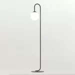 EMIBIG FLOR LP1 BLACK Fekete Beltéri Állólámpa E14 IP20 EB-1495-LP1