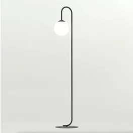   EMIBIG FLOR LP1 BLACK Fekete Beltéri Állólámpa E14 IP20 EB-1495-LP1