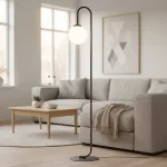 EMIBIG FLOR LP1 BLACK Fekete Beltéri Állólámpa E14 IP20 EB-1495-LP1
