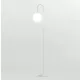 EMIBIG FLOR LP1 GRAY Szürke Beltéri Állólámpa E14 IP20 EB-1496-LP1