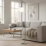 EMIBIG FLOR LP1 GRAY Szürke Beltéri Állólámpa E14 IP20 EB-1496-LP1