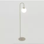 EMIBIG FLOR LP1 MOKKA Bézs Beltéri Állólámpa E14 IP20 EB-1497-LP1