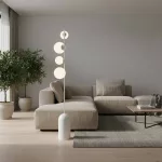 EMIBIG ETNO LP4 WHITE Fehér Beltéri Állólámpa G9 IP20 EB-1500-LP4