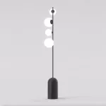 EMIBIG ETNO LP4 BLACK Fekete Beltéri Állólámpa G9 IP20 EB-1503-LP4