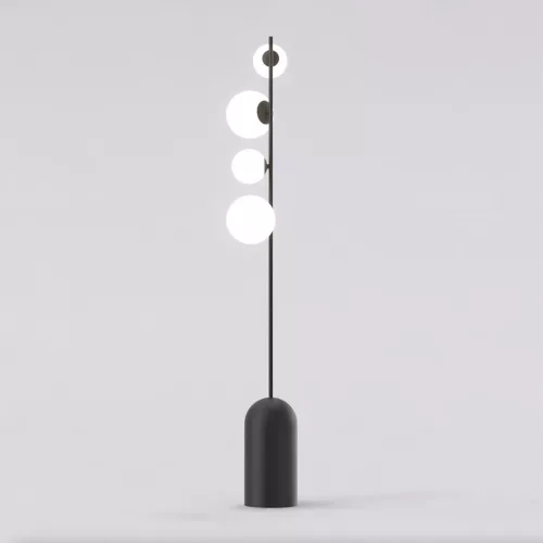 EMIBIG ETNO LP4 BLACK Fekete Beltéri Állólámpa G9 IP20 EB-1503-LP4