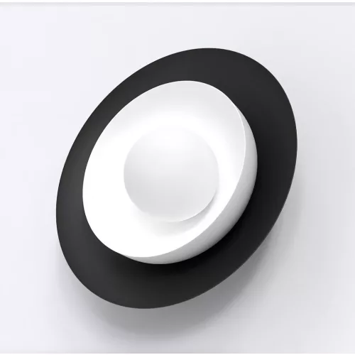 EMIBIG POPPI K1 BL WHITE Fekete Beltéri Fali lámpa G9 IP20 EB-1519-K1