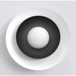 EMIBIG POPPI K1 WH BLACK Fehér Beltéri Fali lámpa G9 IP20 EB-1521-K1