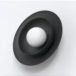 EMIBIG POPPI K1 BL BLACK Fekete Beltéri Fali lámpa G9 IP20 EB-1522-K1