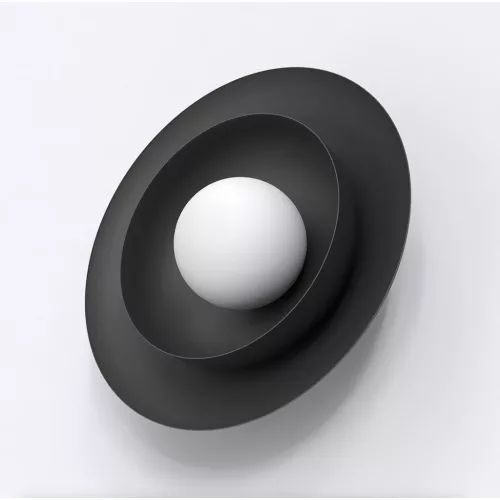 EMIBIG POPPI K1 BL BLACK Fekete Beltéri Fali lámpa G9 IP20 EB-1522-K1