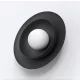 EMIBIG POPPI K1 BL BLACK Fekete Beltéri Fali lámpa G9 IP20 EB-1522-K1