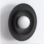 EMIBIG POPPI K1 BL BLACK Fekete Beltéri Fali lámpa G9 IP20 EB-1522-K1
