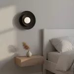 EMIBIG POPPI K1 BL BLACK Fekete Beltéri Fali lámpa G9 IP20 EB-1522-K1