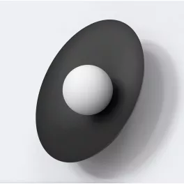   EMIBIG INSPO K1 BLACK Fekete Beltéri Fali lámpa G9 IP20 EB-1542-K1