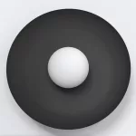 EMIBIG INSPO K1 BLACK Fekete Beltéri Fali lámpa G9 IP20 EB-1542-K1