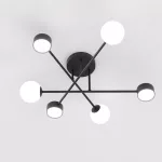 EMIBIG HOLON 6 BLACK Fekete Beltéri Mennyezeti lámpa G9, GX53 IP20 EB-1558-6