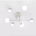 EMIBIG HOLON 6 GRAY Fehér Beltéri Mennyezeti lámpa G9, GX53 IP20 EB-1561-6