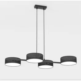   EMIBIG DRUMZ 4 BLACK Fekete Beltéri Függőlámpa E14 IP20 EB-1562-4