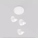 EMIBIG RITUAL 3 PREM WHITE Fehér Beltéri Függőlámpa G9 IP20 EB-1584-3PREM