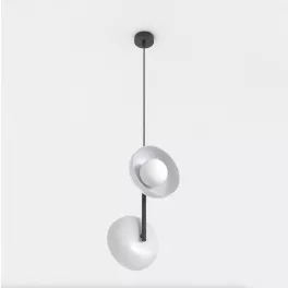   EMIBIG VANILA 2 BL GRAY Szürke Beltéri Függőlámpa G9 IP20 EB-1597-2