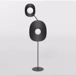 EMIBIG DELULU LP2 BLACK Fekete Beltéri Állólámpa G9 IP20 EB-1600-LP2