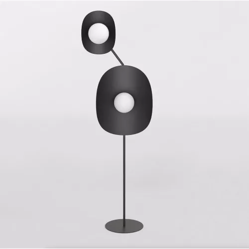 EMIBIG DELULU LP2 BLACK Fekete Beltéri Állólámpa G9 IP20 EB-1600-LP2