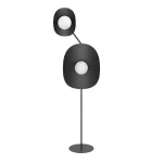 EMIBIG DELULU LP2 BLACK Fekete Beltéri Állólámpa G9 IP20 EB-1600-LP2