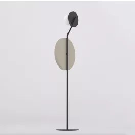   EMIBIG KISS LP2 BL MOKKA Fekete Beltéri Állólámpa G9 IP20 EB-1608-LP2