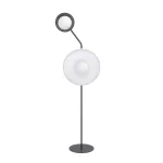 EMIBIG KISS LP2 BL WHITE Fekete Beltéri Állólámpa G9 IP20 EB-1609-LP2