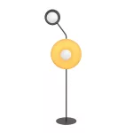 EMIBIG KISS LP2 BL ORANGE Fekete Beltéri Állólámpa G9 IP20 EB-1610-LP2