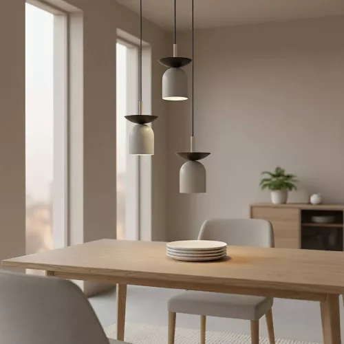 EMIBIG EGO 3 PREM BL GRAY Szürke Beltéri Függőlámpa E14 IP20 EB-1611-3PREM
