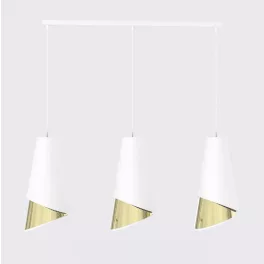   EMIBIG MODA 3 WH GOLD Fehér Beltéri Függőlámpa E27 IP20 EB-1618-3
