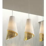 EMIBIG MODA 3 WH GOLD Fehér Beltéri Függőlámpa E27 IP20 EB-1618-3