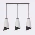 EMIBIG MODA 3 BL GRAY Fekete Beltéri Függőlámpa E27 IP20 EB-1619-3