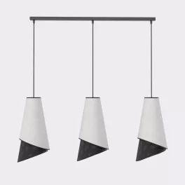   EMIBIG MODA 3 BL GRAY Fekete Beltéri Függőlámpa E27 IP20 EB-1619-3