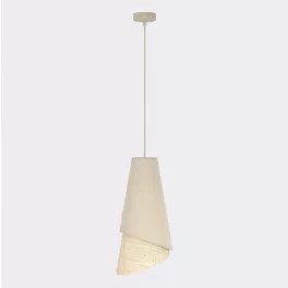   EMIBIG MODA 1 MO RATTAN Fekete Beltéri Függőlámpa E27 IP20 EB-1620-1