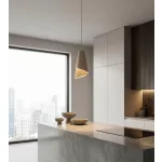 EMIBIG MODA 1 MO RATTAN Fekete Beltéri Függőlámpa E27 IP20 EB-1620-1