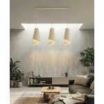 EMIBIG MODA 3 MO RATTAN Fekete Beltéri Függőlámpa E27 IP20 EB-1620-3