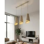 EMIBIG MODA 3 MO RATTAN Fekete Beltéri Függőlámpa E27 IP20 EB-1620-3