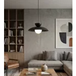 EMIBIG MULAN 1 BLACK Fekete Beltéri Függőlámpa G9 IP20 EB-1621-1