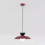 EMIBIG MULAN 1 BURGUNDY BL Bordó Beltéri Függőlámpa G9 IP20 EB-1621-2